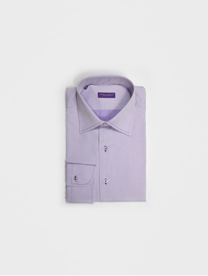 Patrick Hellmann CollectionPurple Shirt 100% Cottonimage909